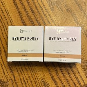 Bye Bye Pores Tinted Skin Blurring Finishing Powder set of (2) new boxes